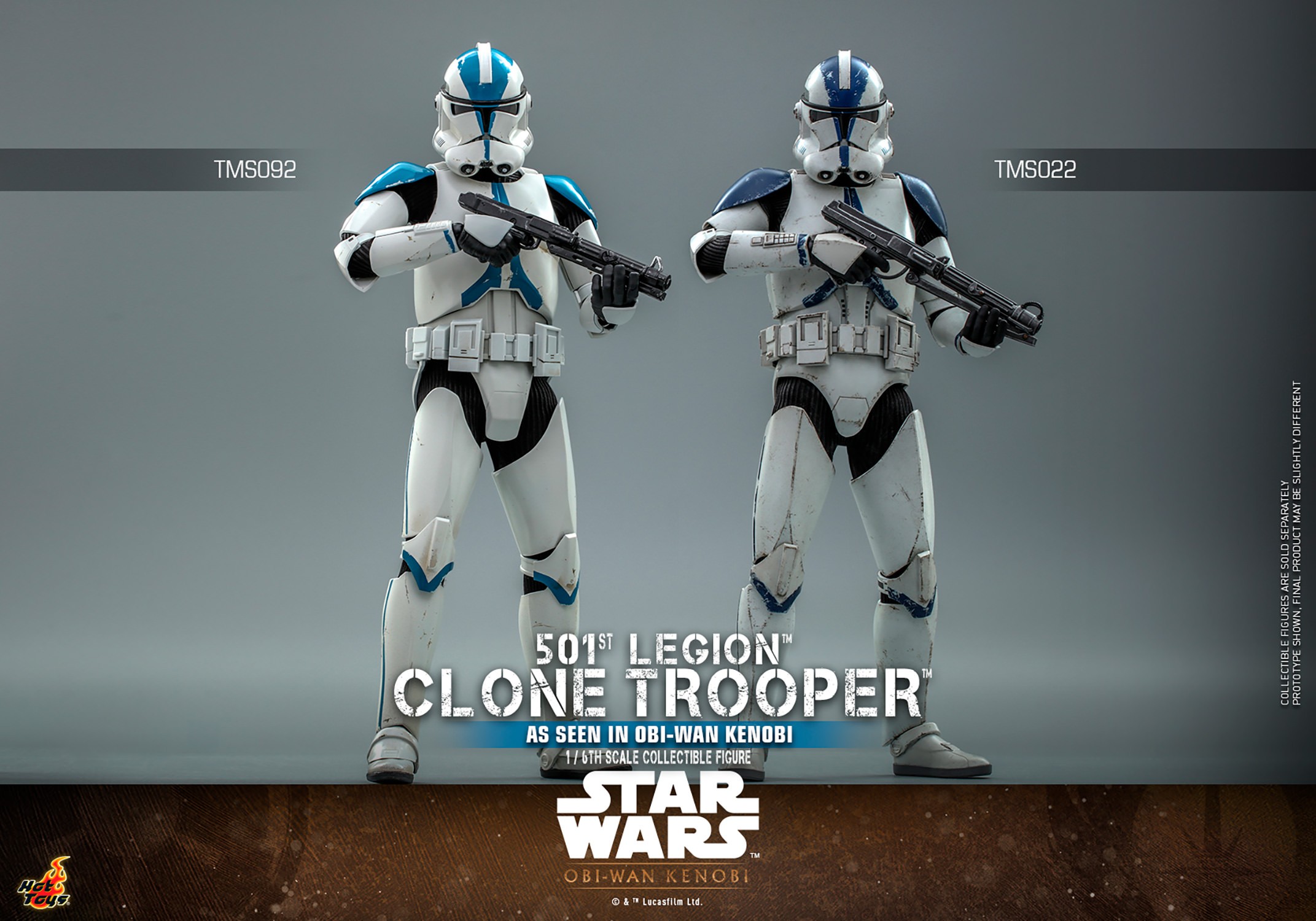501st Legion Clone Trooper Sixth Scale Figure by Hot Toys