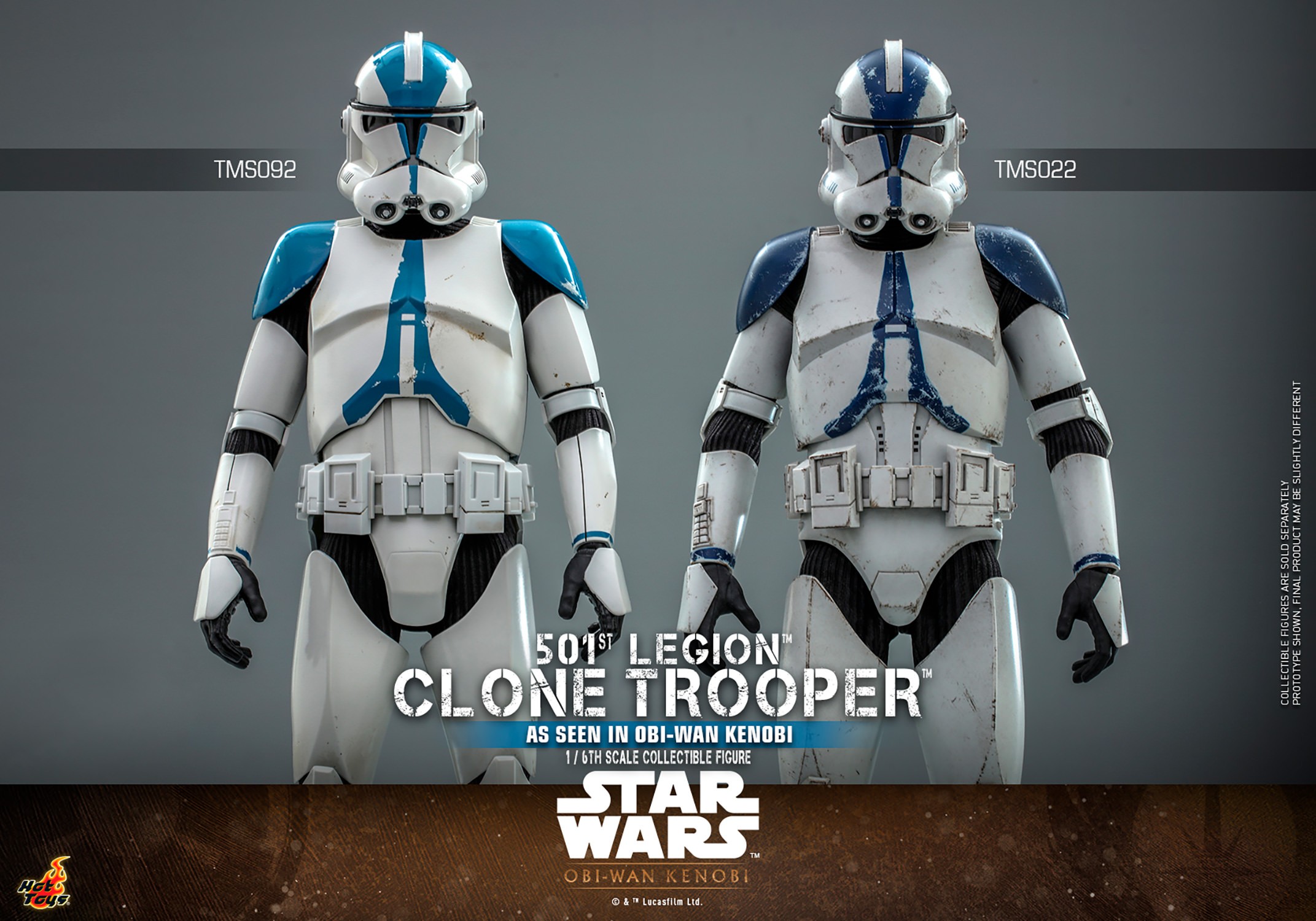501st Legion Clone Trooper Sixth Scale Figure by Hot Toys