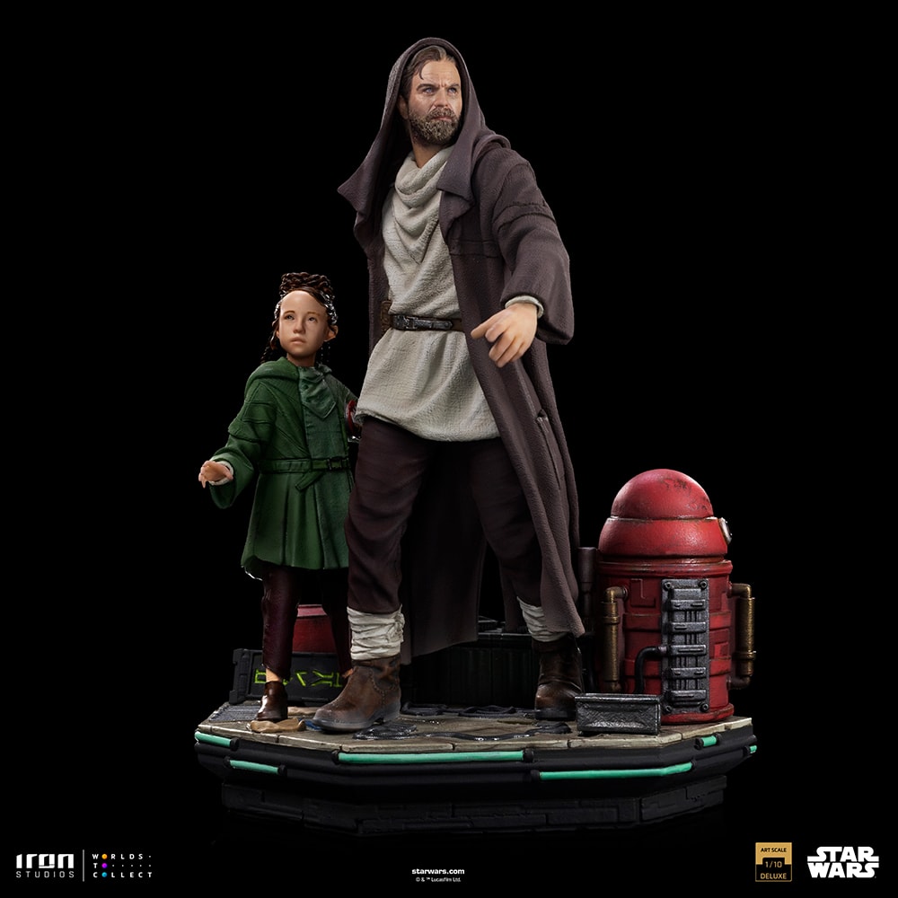 Obi-Wan and Young Leia Deluxe (Prototype Shown) View 1