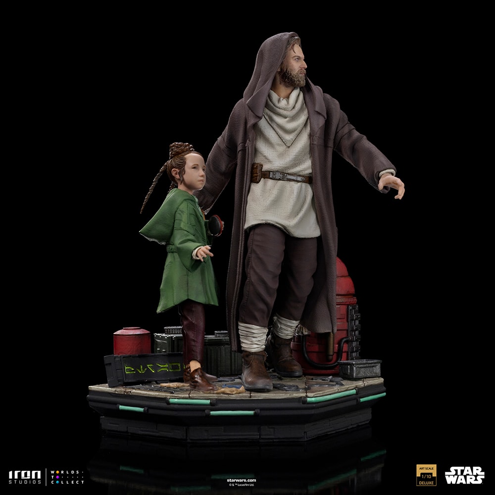 Obi-Wan and Young Leia Deluxe (Prototype Shown) View 6