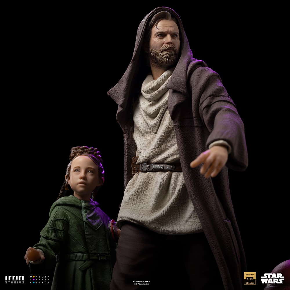 Obi-Wan and Young Leia Deluxe (Prototype Shown) View 7