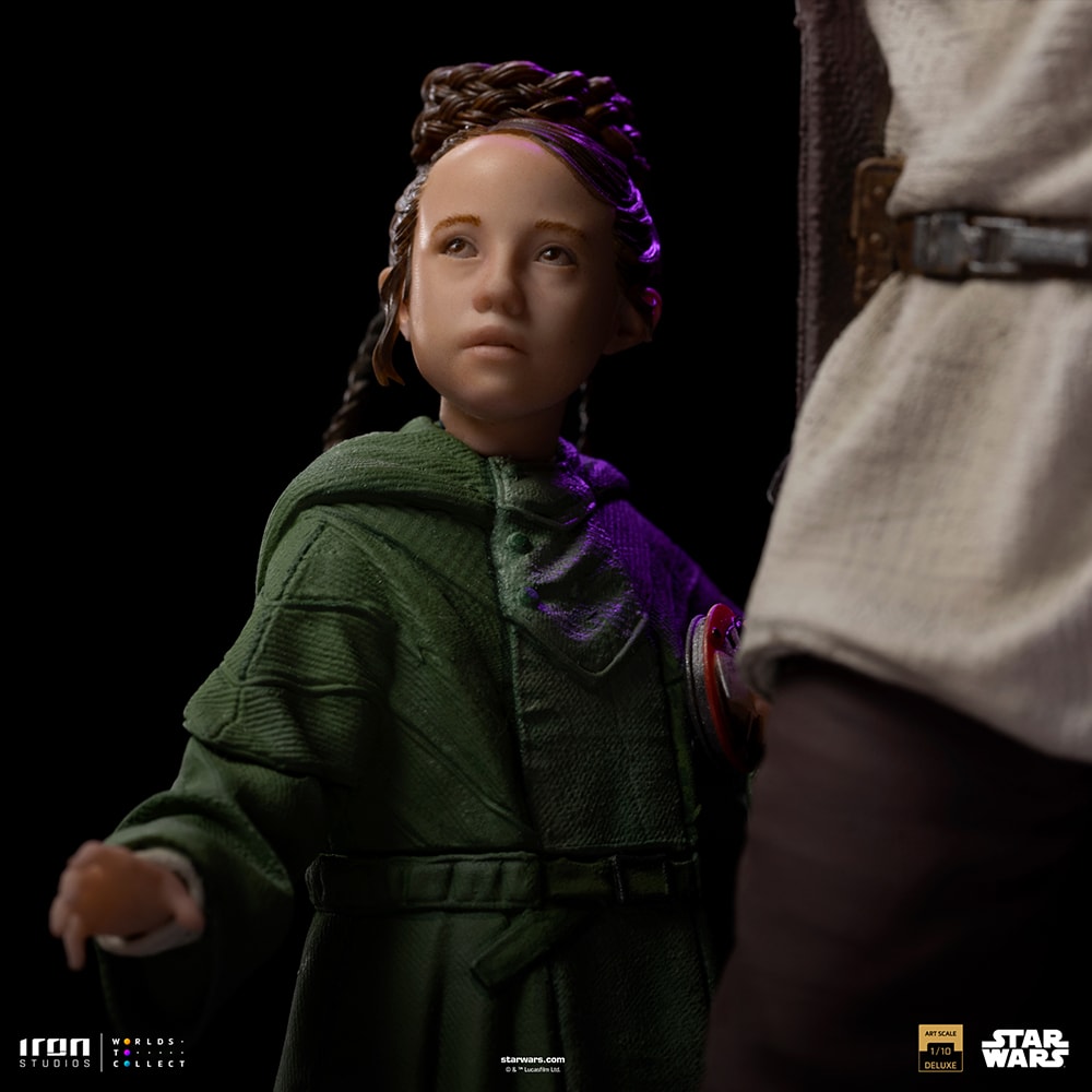 Obi-Wan and Young Leia Deluxe (Prototype Shown) View 8
