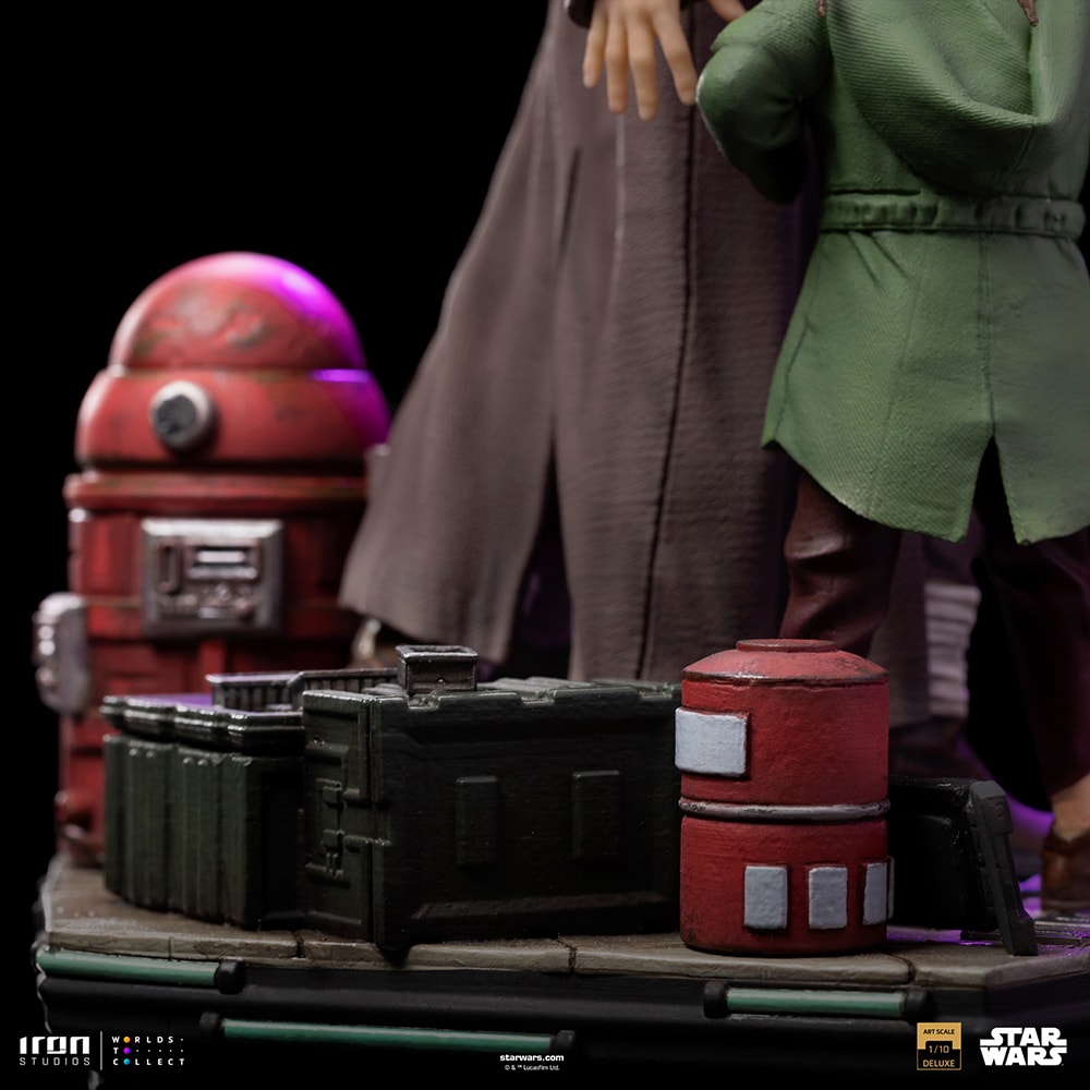 Obi-Wan and Young Leia Deluxe (Prototype Shown) View 12