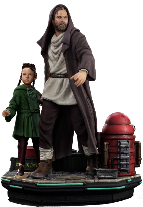 Obi-Wan and Young Leia Deluxe (Prototype Shown) View 17