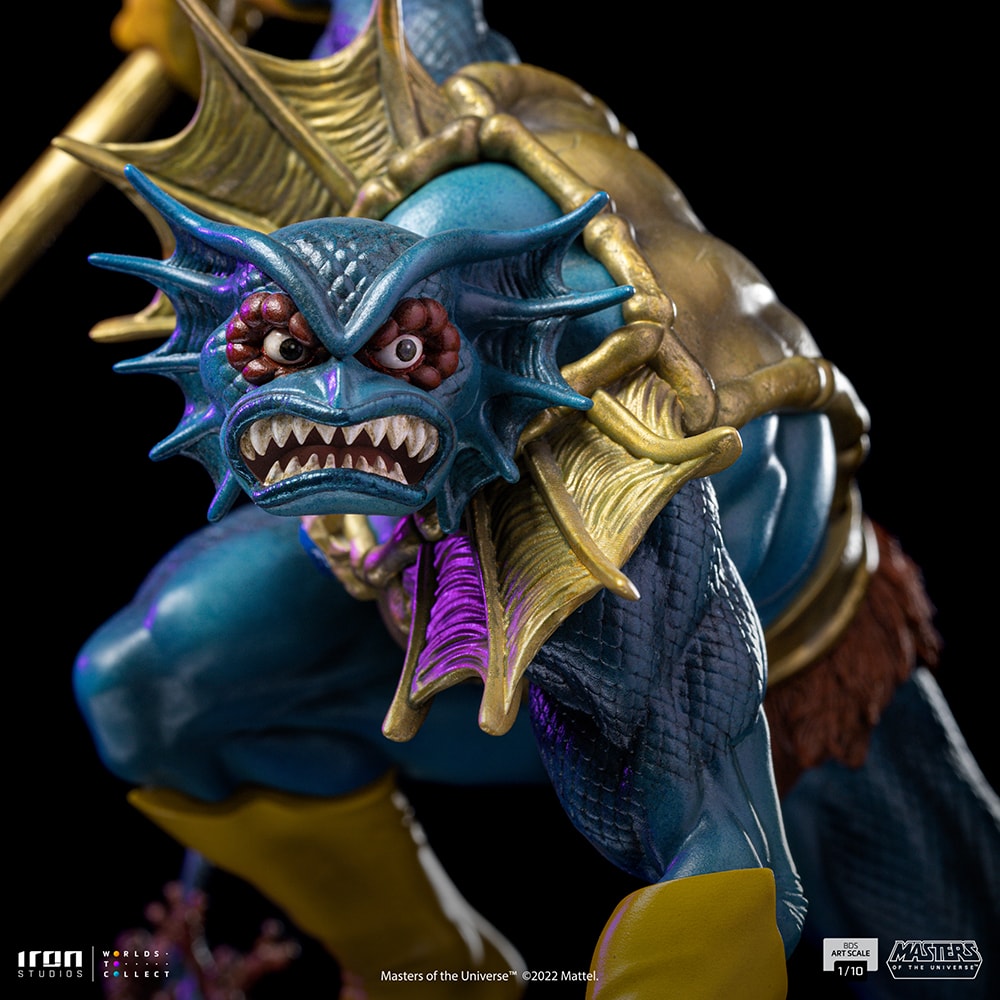 Masters of the Universe Mer-Man 1:10 Scale Statue  (Prototype Shown) View 8