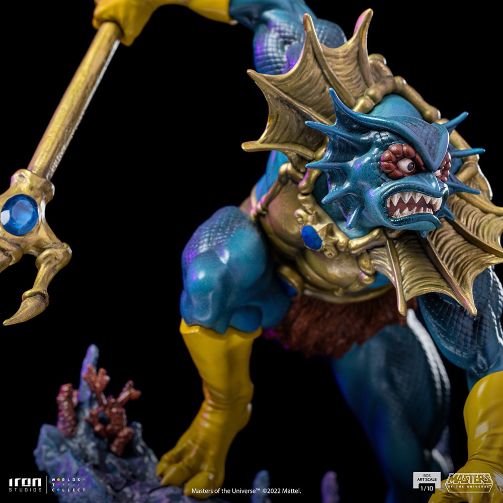 Masters of the Universe Mer-Man 1:10 Scale Statue  (Prototype Shown) View 10