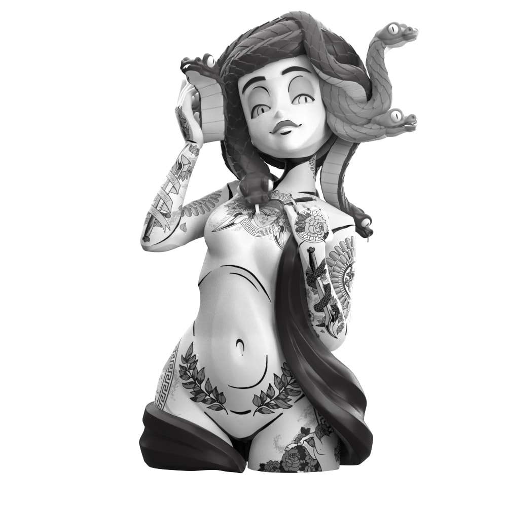 Inked Stories: Medusa (Mono Edition) ft JPK- Prototype Shown