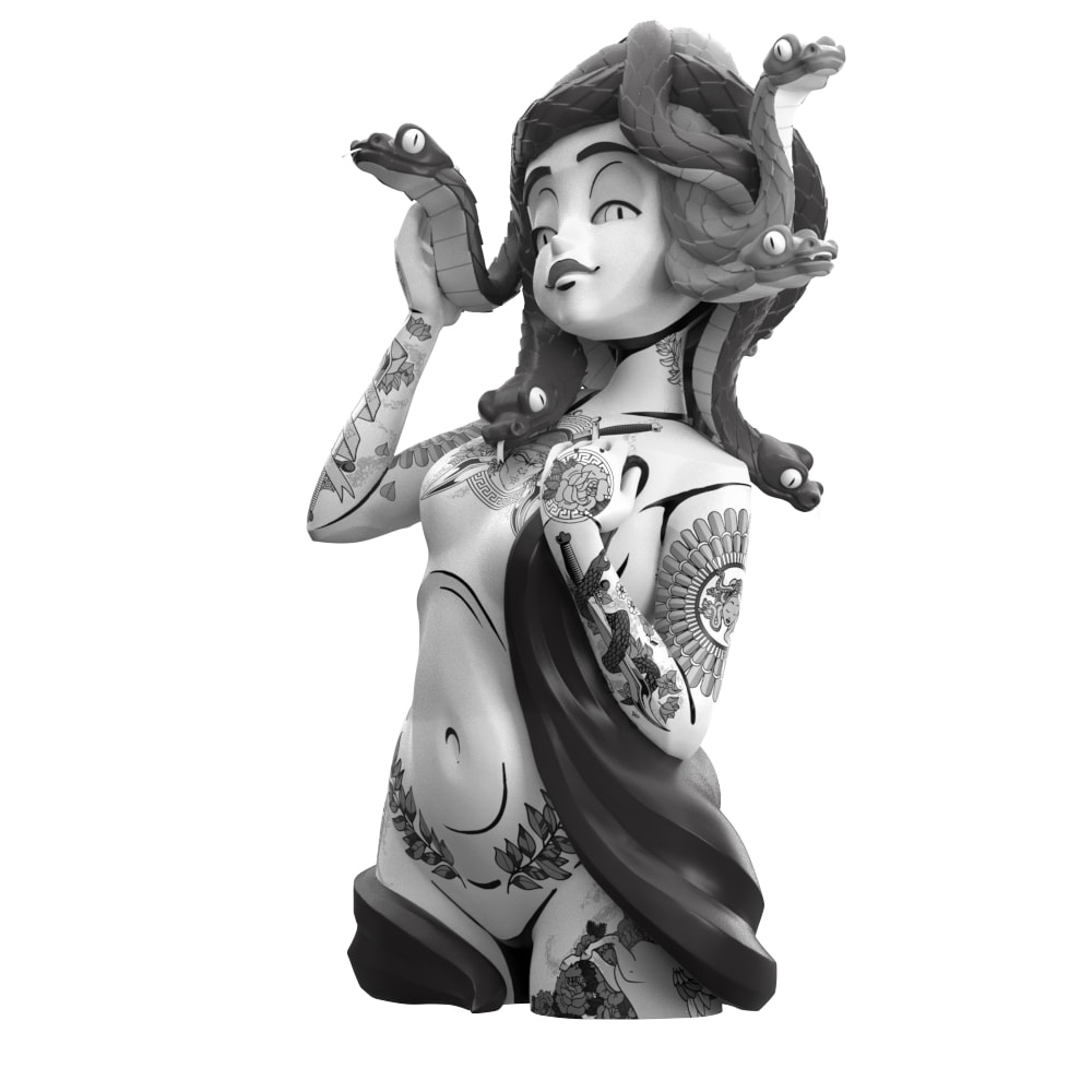 Inked Stories: Medusa (Mono Edition) ft JPK- Prototype Shown