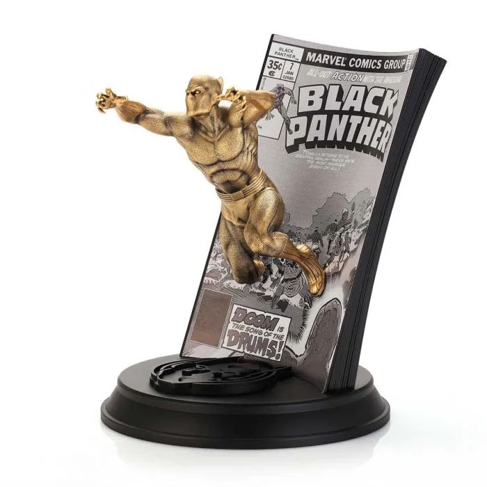 Black Panther Volume 1 #7 (Gilt) Figurine- Prototype Shown