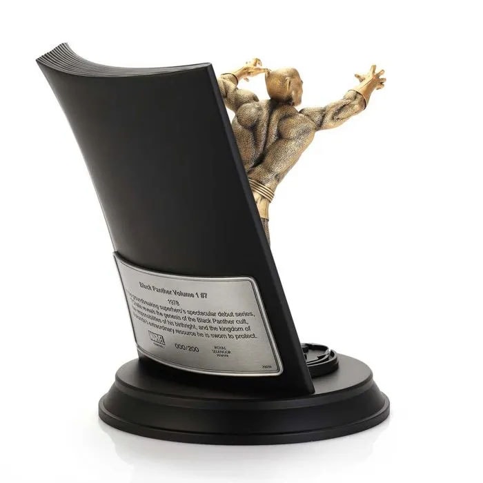 Black Panther Volume 1 #7 (Gilt) Figurine