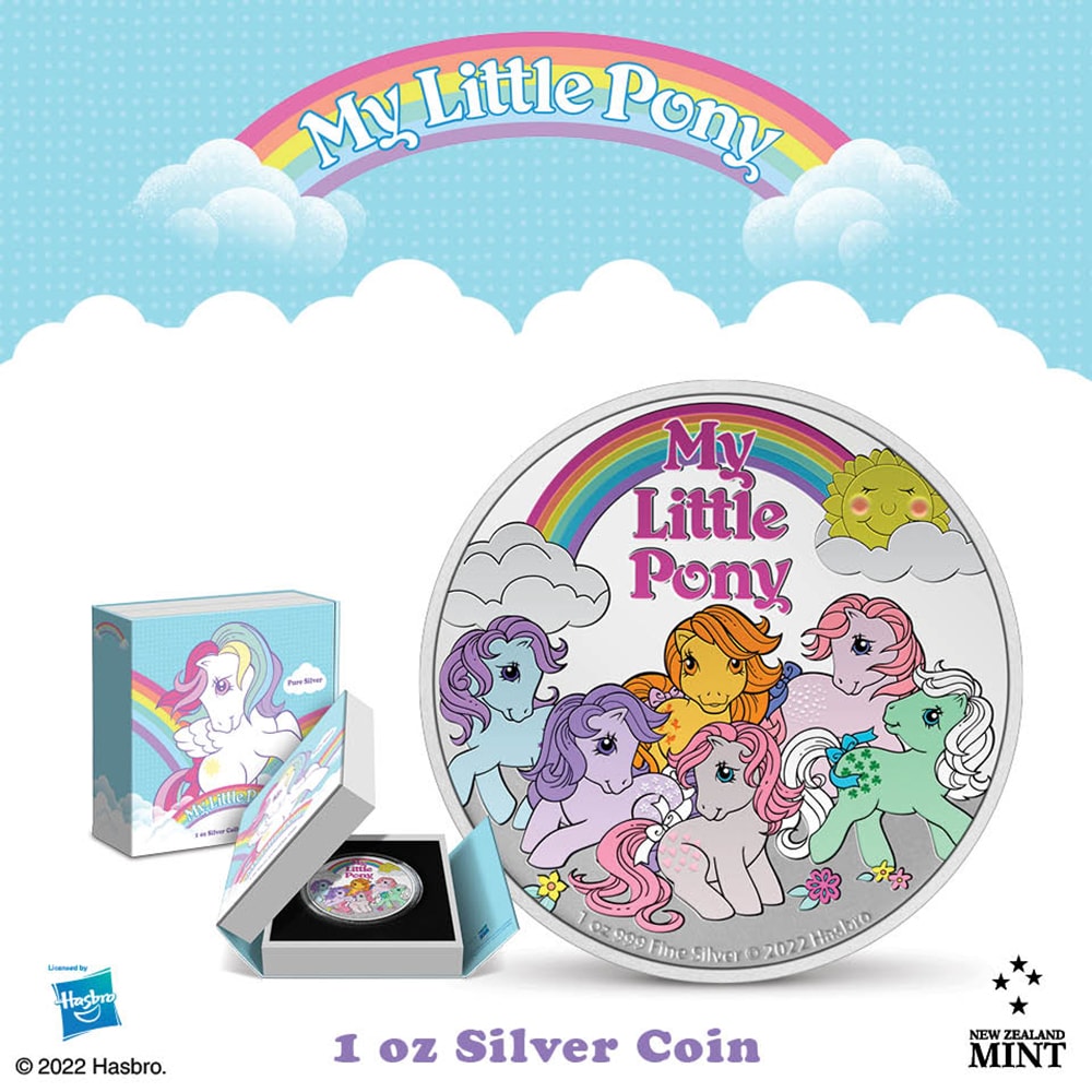 My Little Pony 1oz Silver Coin