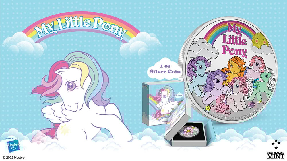 My Little Pony 1oz Silver Coin