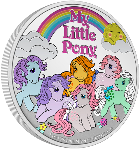 My Little Pony 1oz Silver Coin