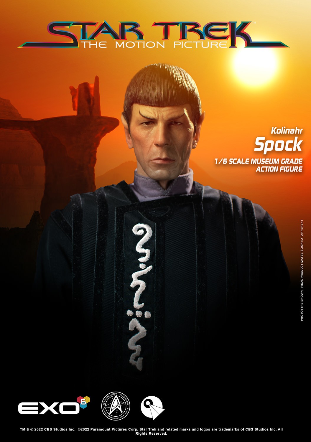 Kolinahr Spock (Prototype Shown) View 1