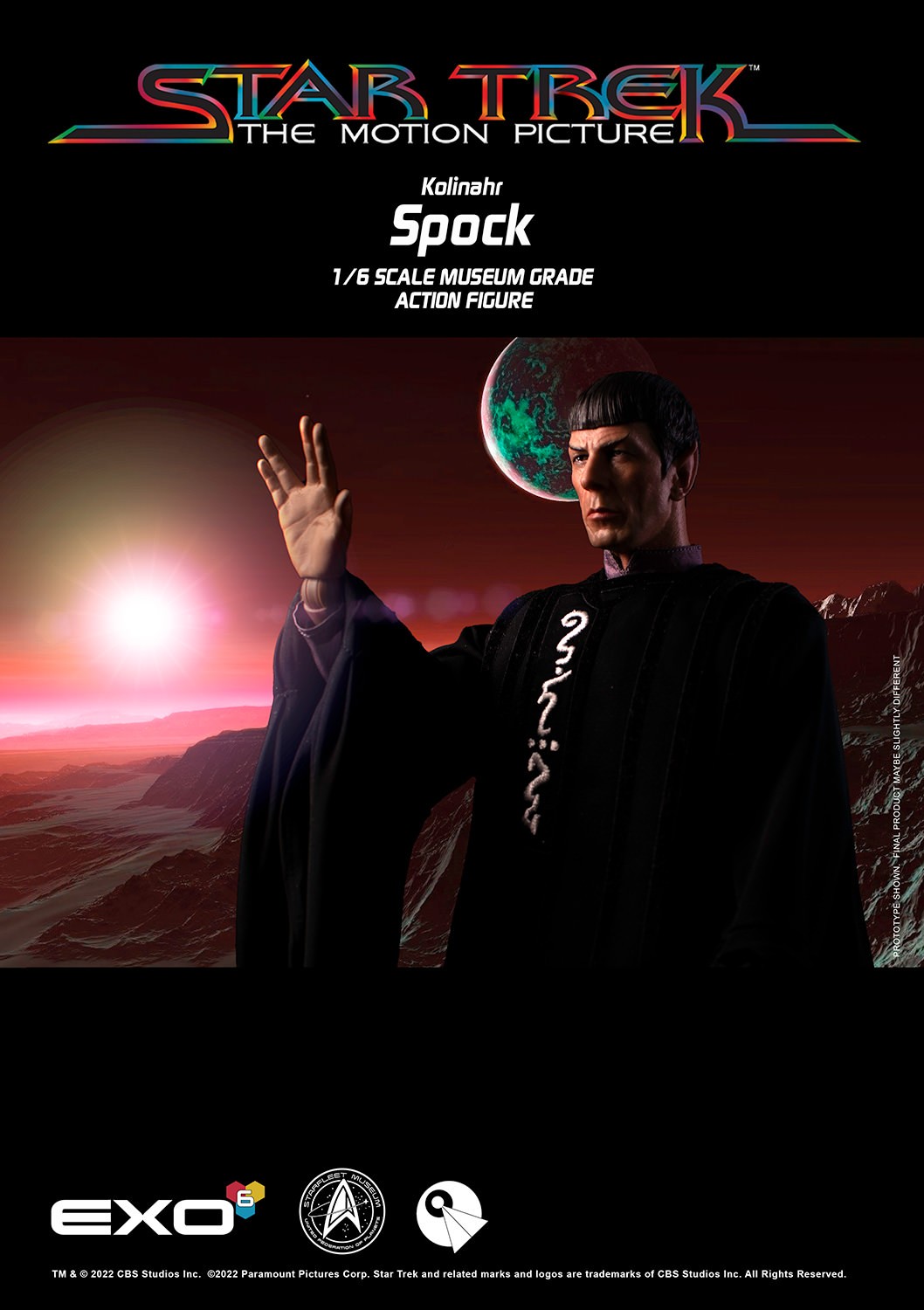 Kolinahr Spock (Prototype Shown) View 4