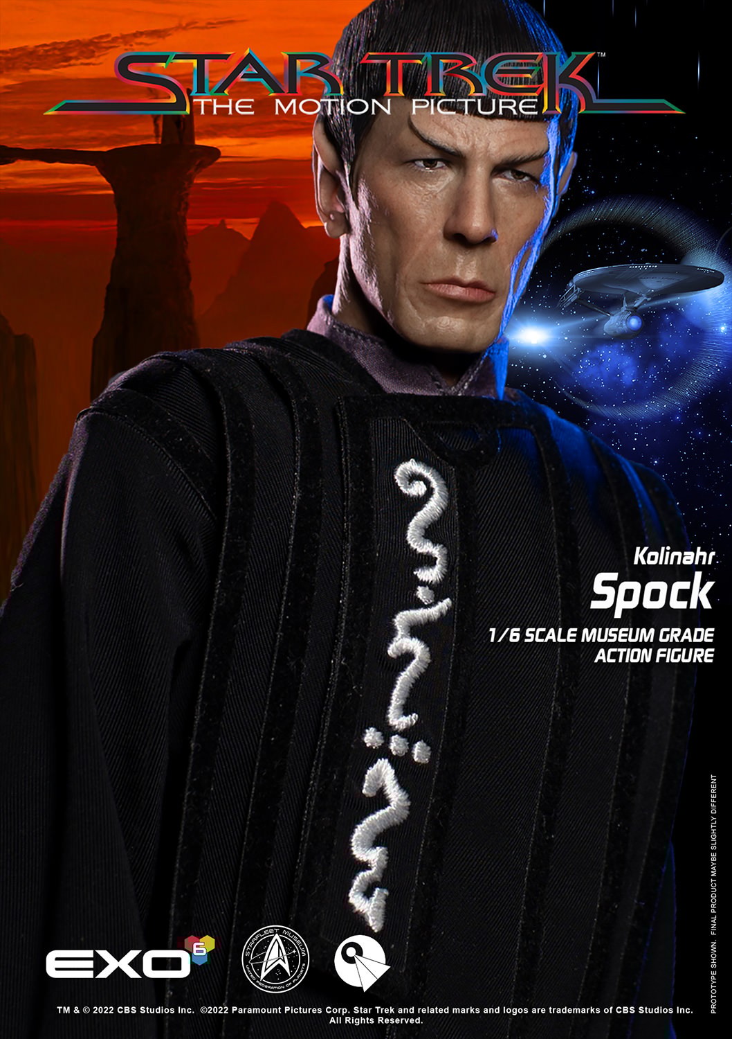 Kolinahr Spock (Prototype Shown) View 5