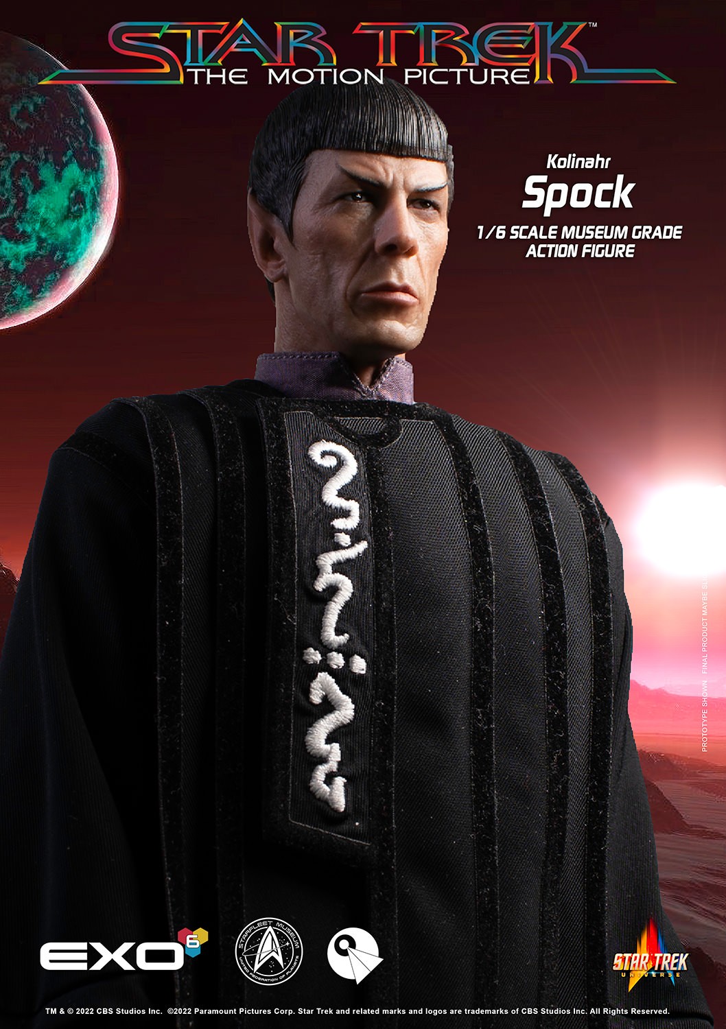 Kolinahr Spock (Prototype Shown) View 8