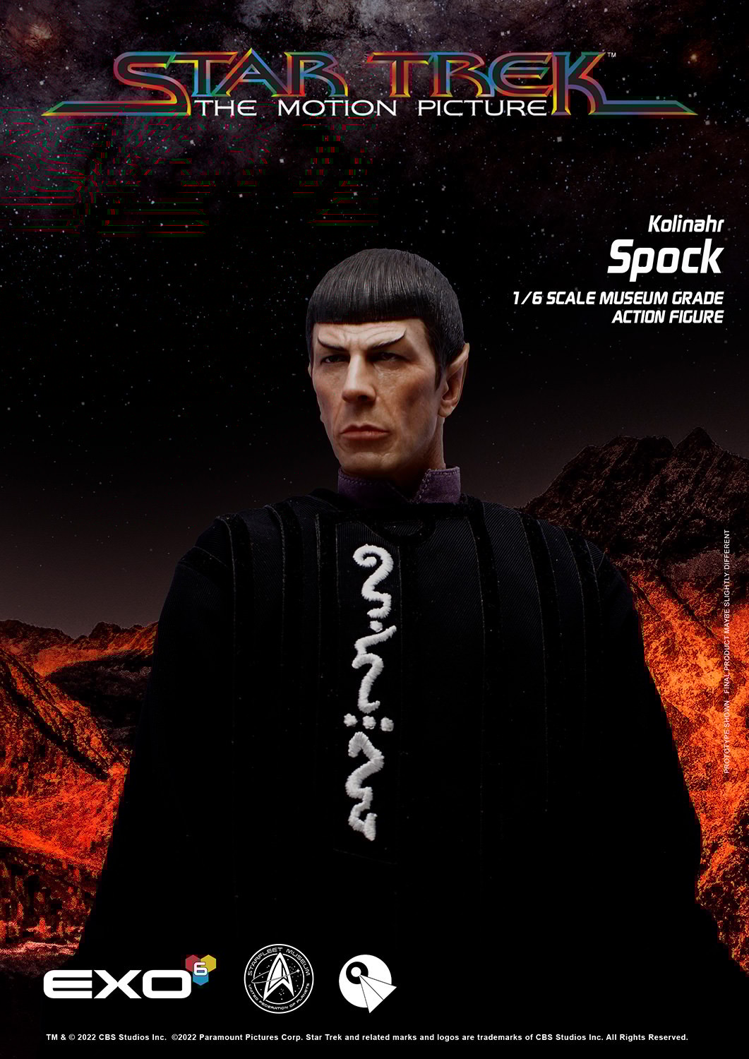 Kolinahr Spock (Prototype Shown) View 9