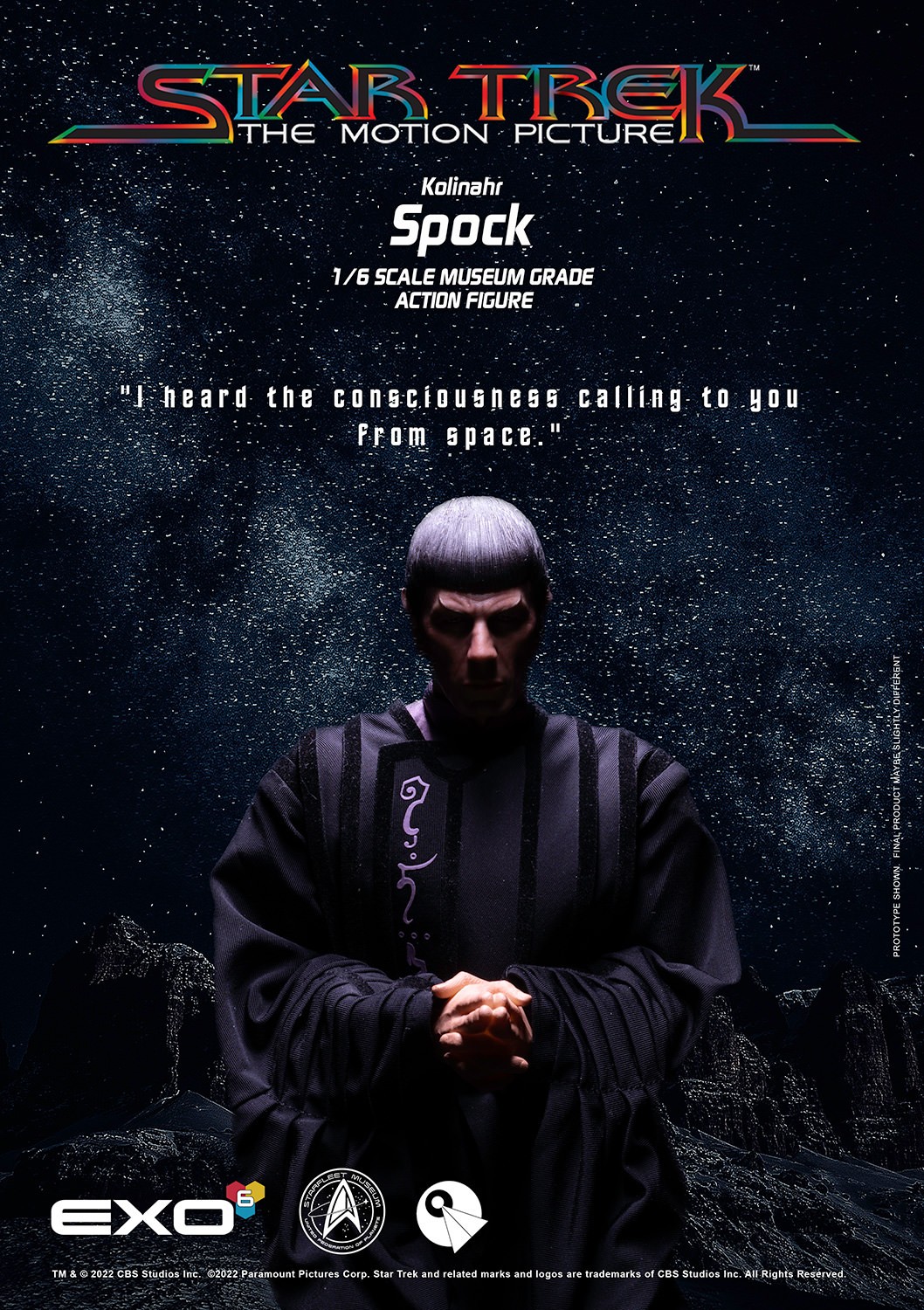 Kolinahr Spock (Prototype Shown) View 10
