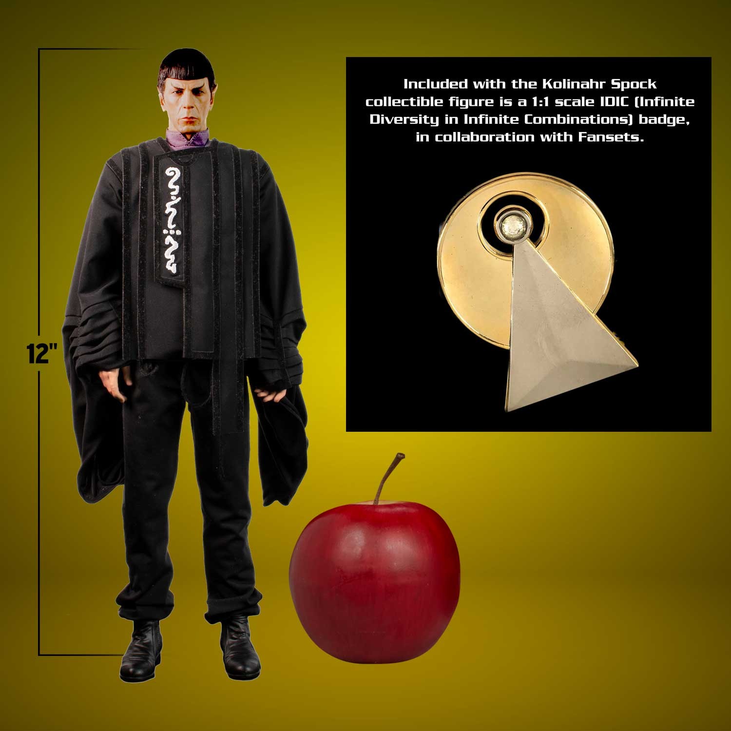 Kolinahr Spock (Prototype Shown) View 2