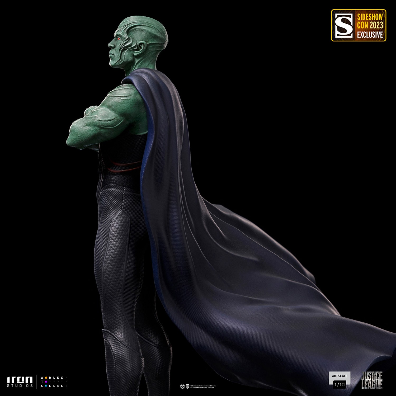 Martian Manhunter Art Scale 1:10 Statue by Iron Studios | Sideshow