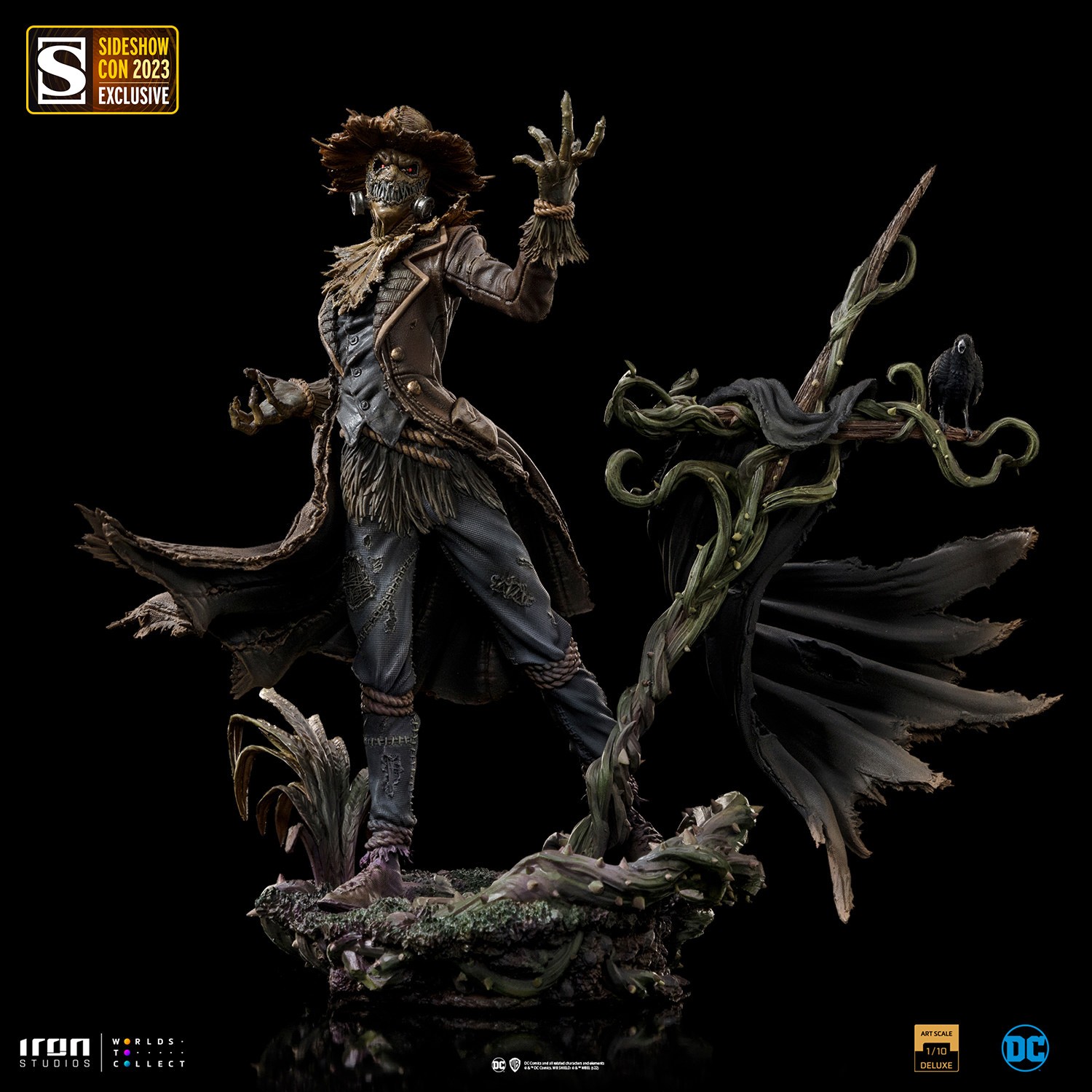 DC Comics Scarecrow Deluxe 1:10 Scale Statue  Exclusive Edition (Prototype Shown) View 5