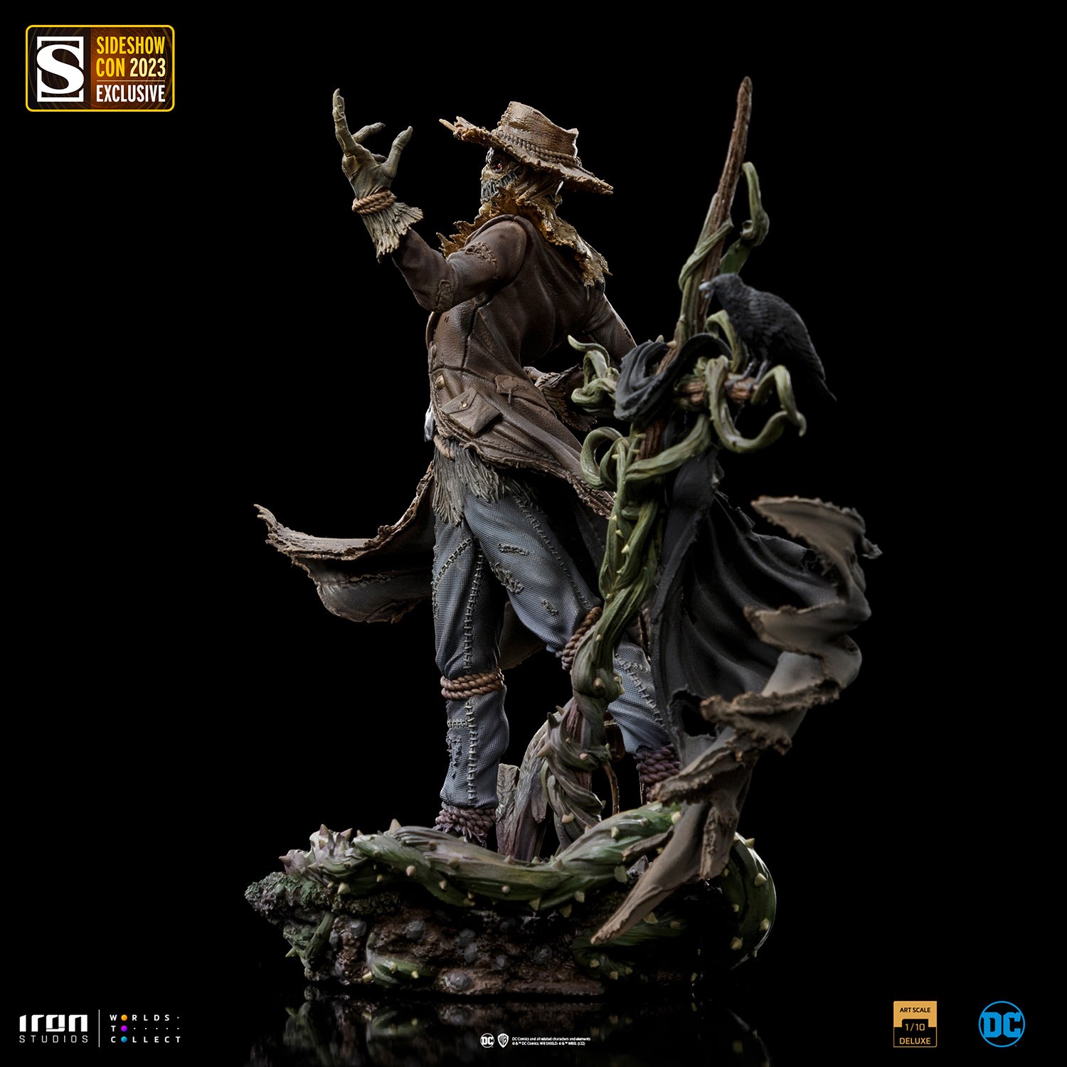 DC Comics Scarecrow Deluxe 1:10 Scale Statue  Exclusive Edition (Prototype Shown) View 7
