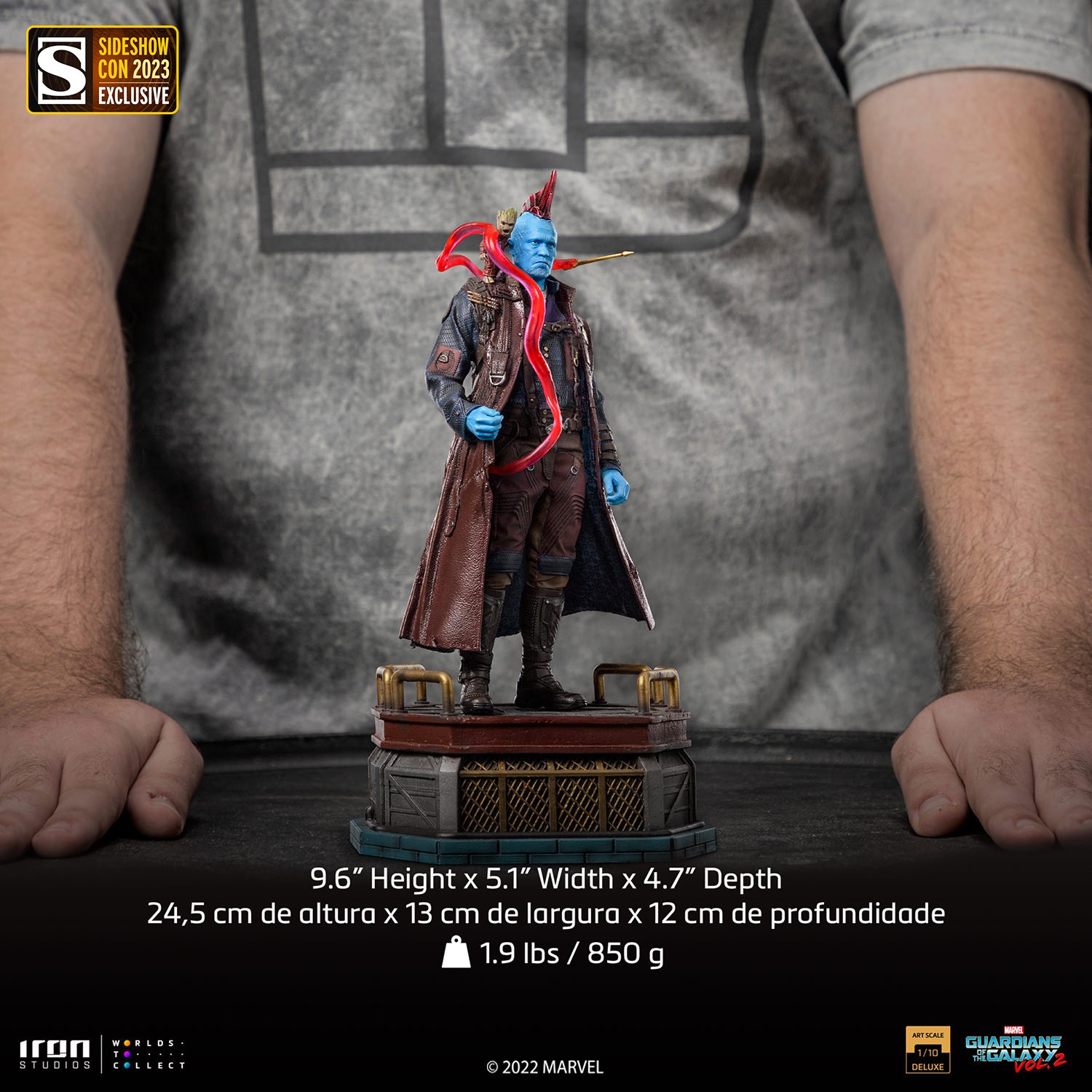 Marvel Yondu & Groot Deluxe 1:10 Scale Statue  Exclusive Edition (Prototype Shown) View 5