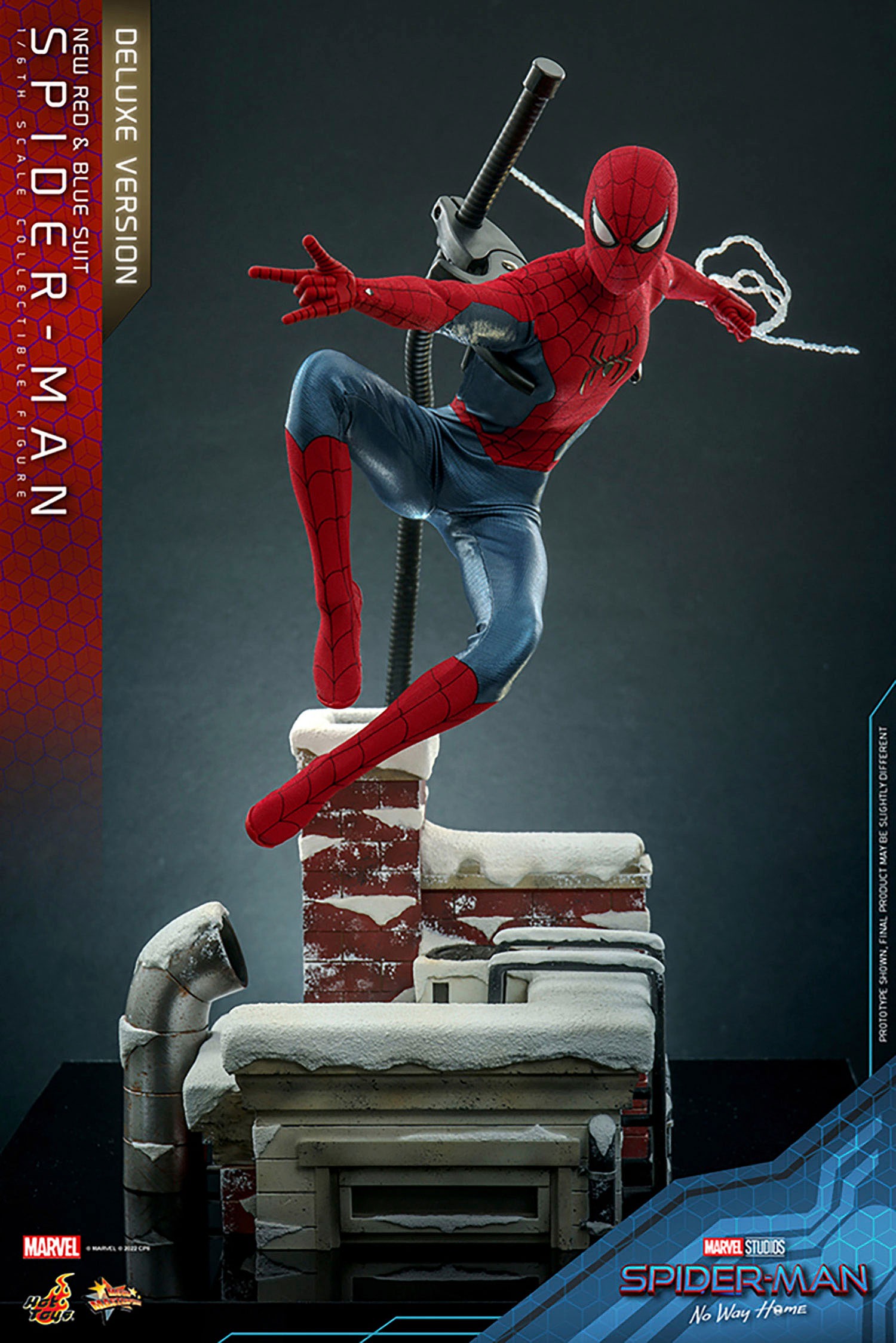 Spider-Man (New Red and Blue Suit) (Deluxe Version)- Prototype Shown