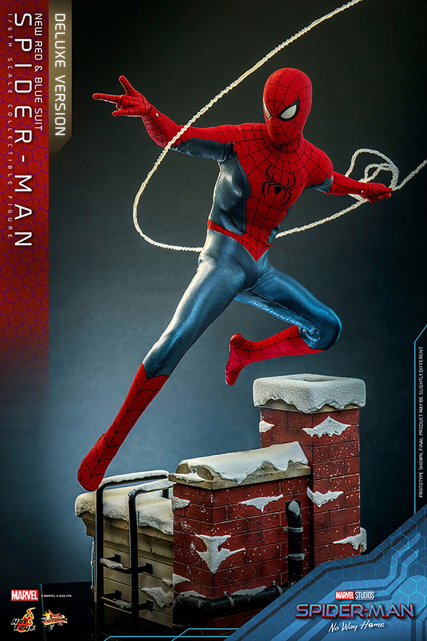 Spider-Man (New Red and Blue Suit) (Deluxe Version)- Prototype Shown