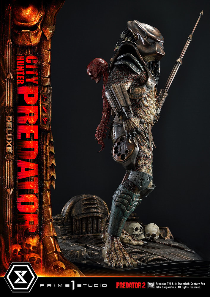 Predator City Hunter Predator (Deluxe Bonus Version) 1:3 Scale Statue  (Prototype Shown) View 12