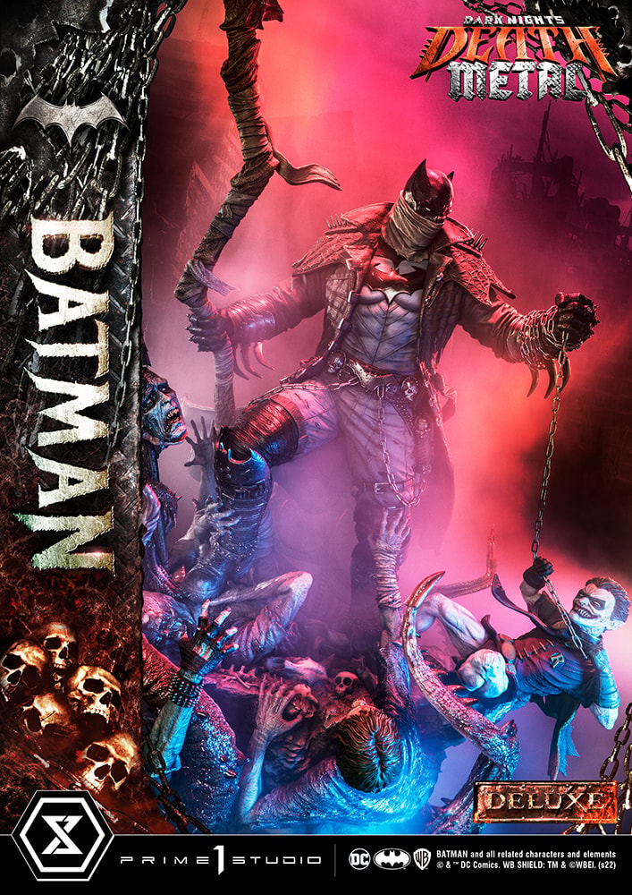 DC Comics Death Metal Batman (Deluxe Version) 1:3 Scale Statue  View 6