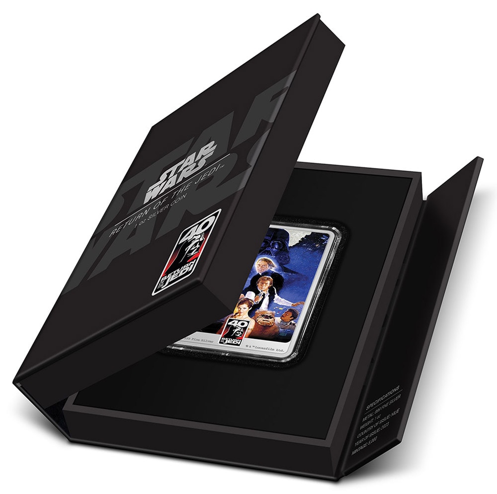 Star Wars: Return of the Jedi 40th Anniversary 1oz Silver Coin (Prototype Shown) View 4