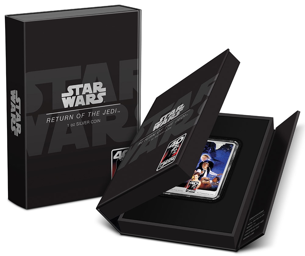 Star Wars: Return of the Jedi 40th Anniversary 1oz Silver Coin (Prototype Shown) View 5