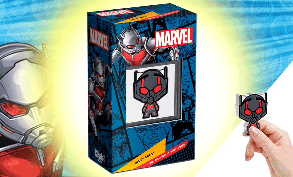 Ant-Man 1oz Silver Coin by New Zealand Mint | Sideshow