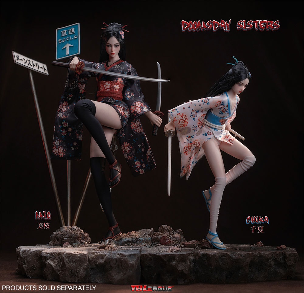 Doomsday Sisters Chika (White)- Prototype Shown