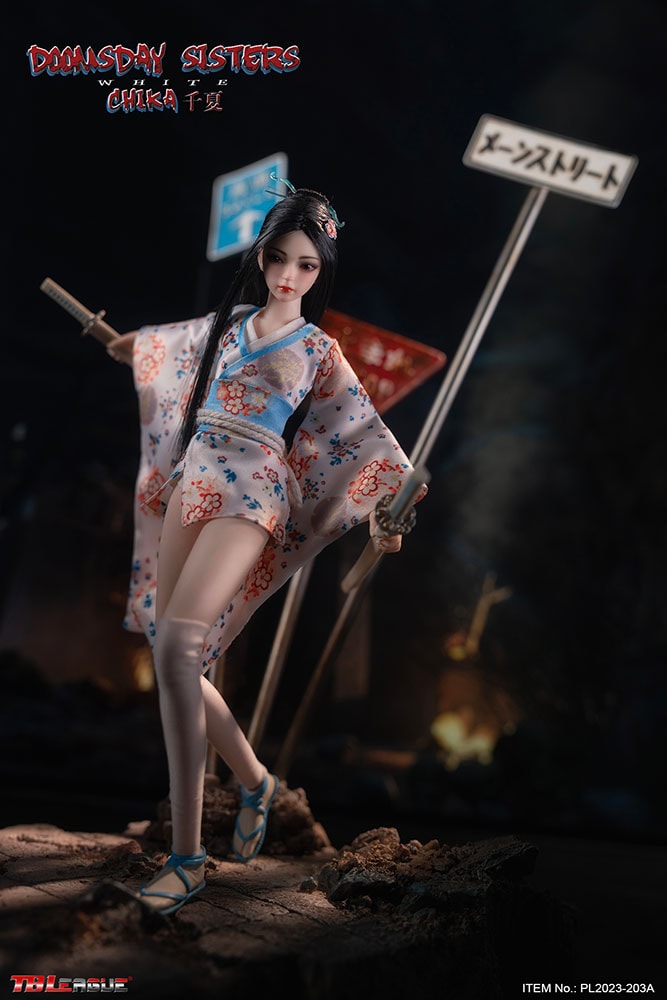 Doomsday Sisters Chika (White)- Prototype Shown