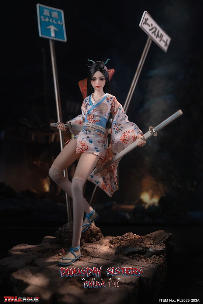 Doomsday Sisters Chika (White)- Prototype Shown