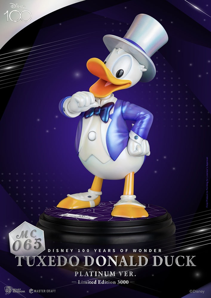Tuxedo Donald Duck (Platinum Ver.) (Prototype Shown) View 1