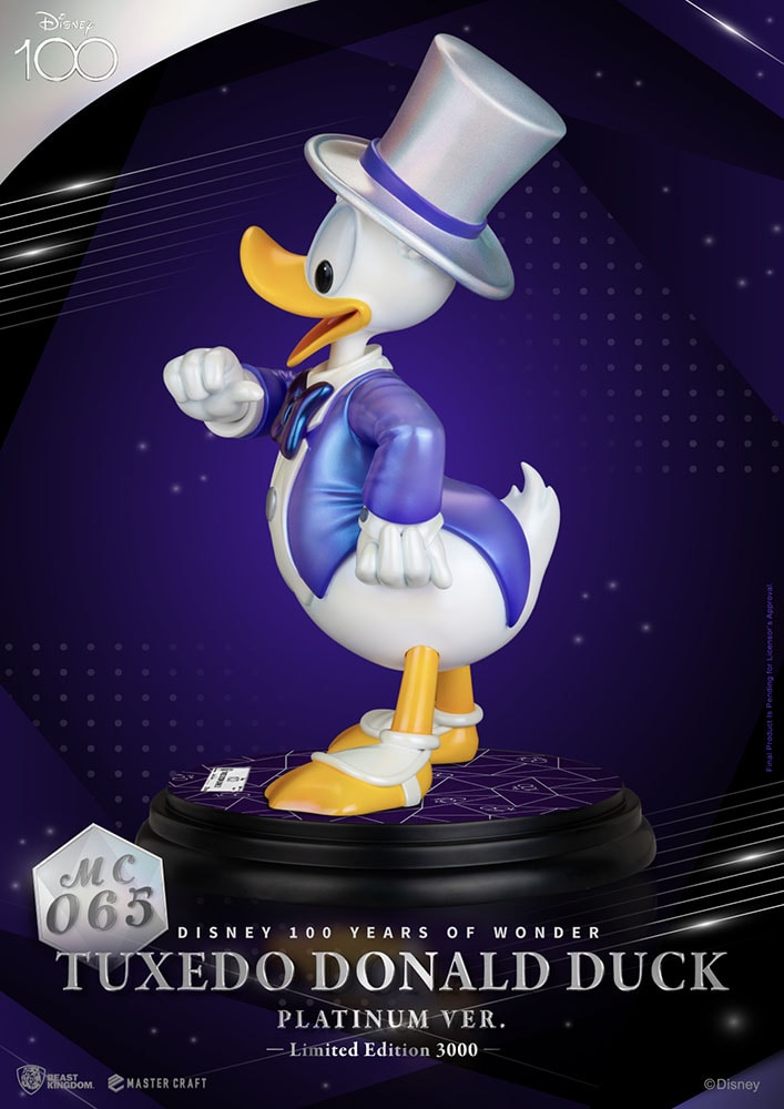 Tuxedo Donald Duck (Platinum Ver.) (Prototype Shown) View 3