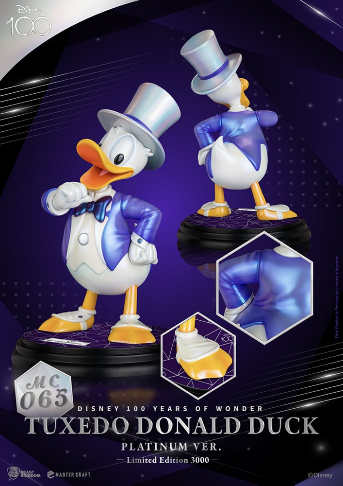 Tuxedo Donald Duck (Platinum Ver.) (Prototype Shown) View 6