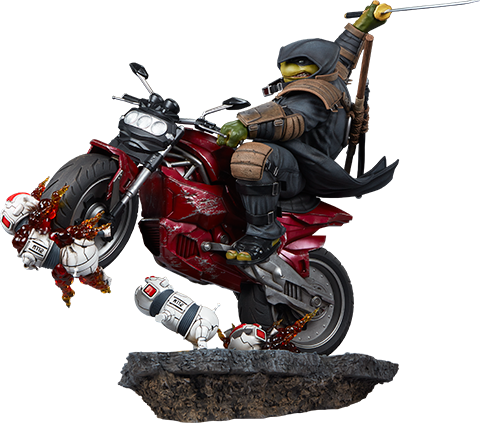 The Last Ronin On Bike