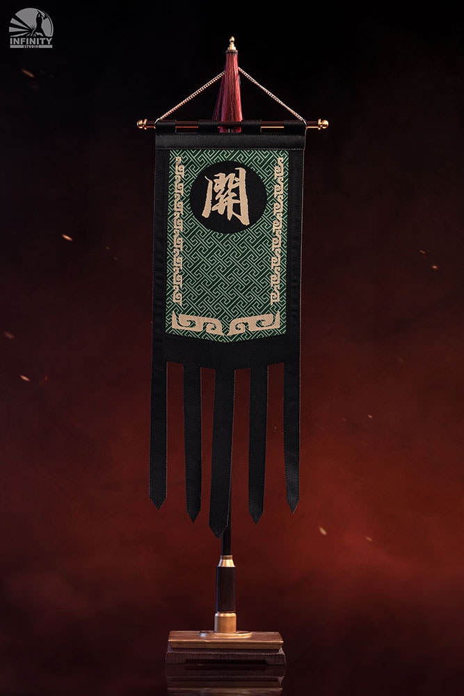 Blade-Wielding Guan Yu (Colored Version)