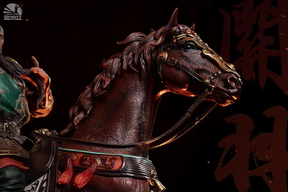 Blade-Wielding Guan Yu (Colored Version)