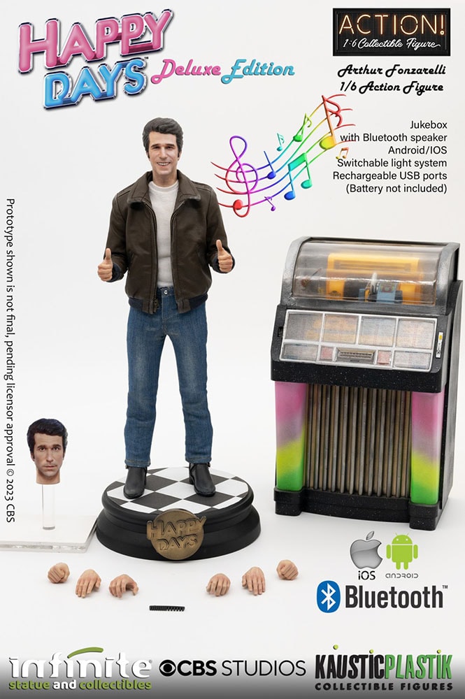 Fonzie Deluxe- Prototype Shown