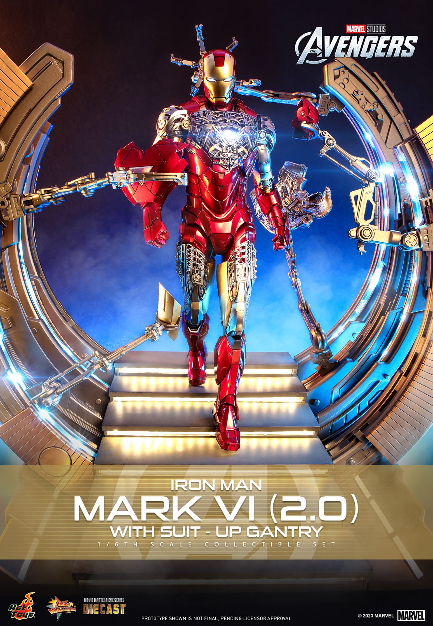 Iron man mark hotsell 6 action figure