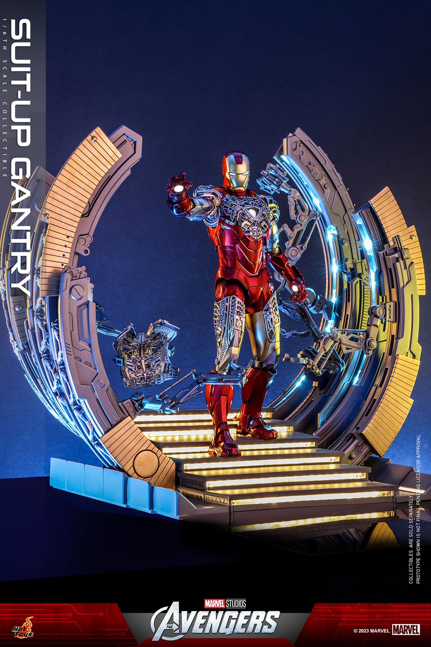 Suit Up Gantry Sixth Scale Accessory by Hot Toys Sideshow
