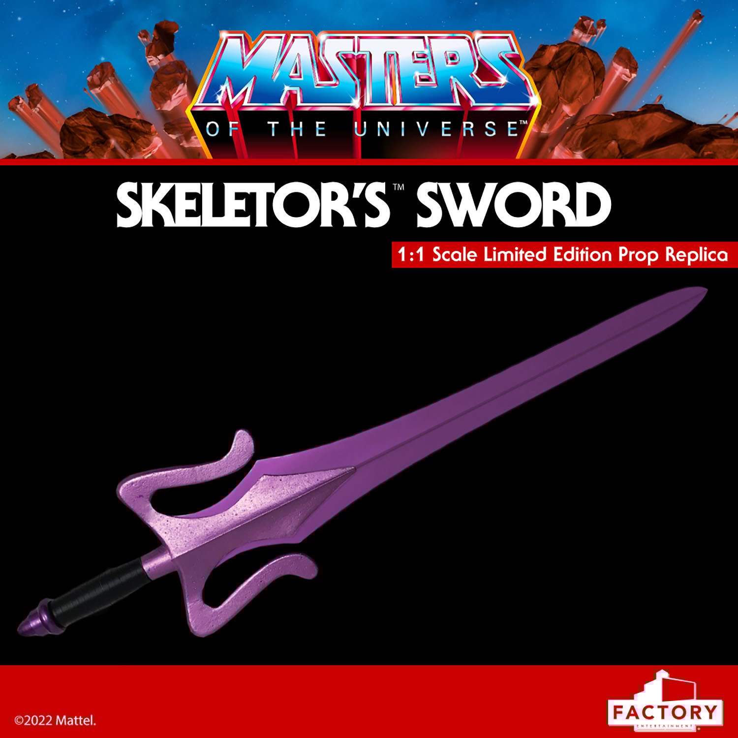 Skeletor's Sword (Prototype Shown) View 1