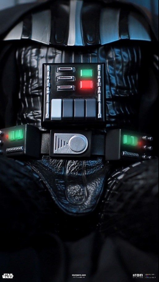 Star Wars Darth Vader on Throne Statues  (Prototype Shown) View 3