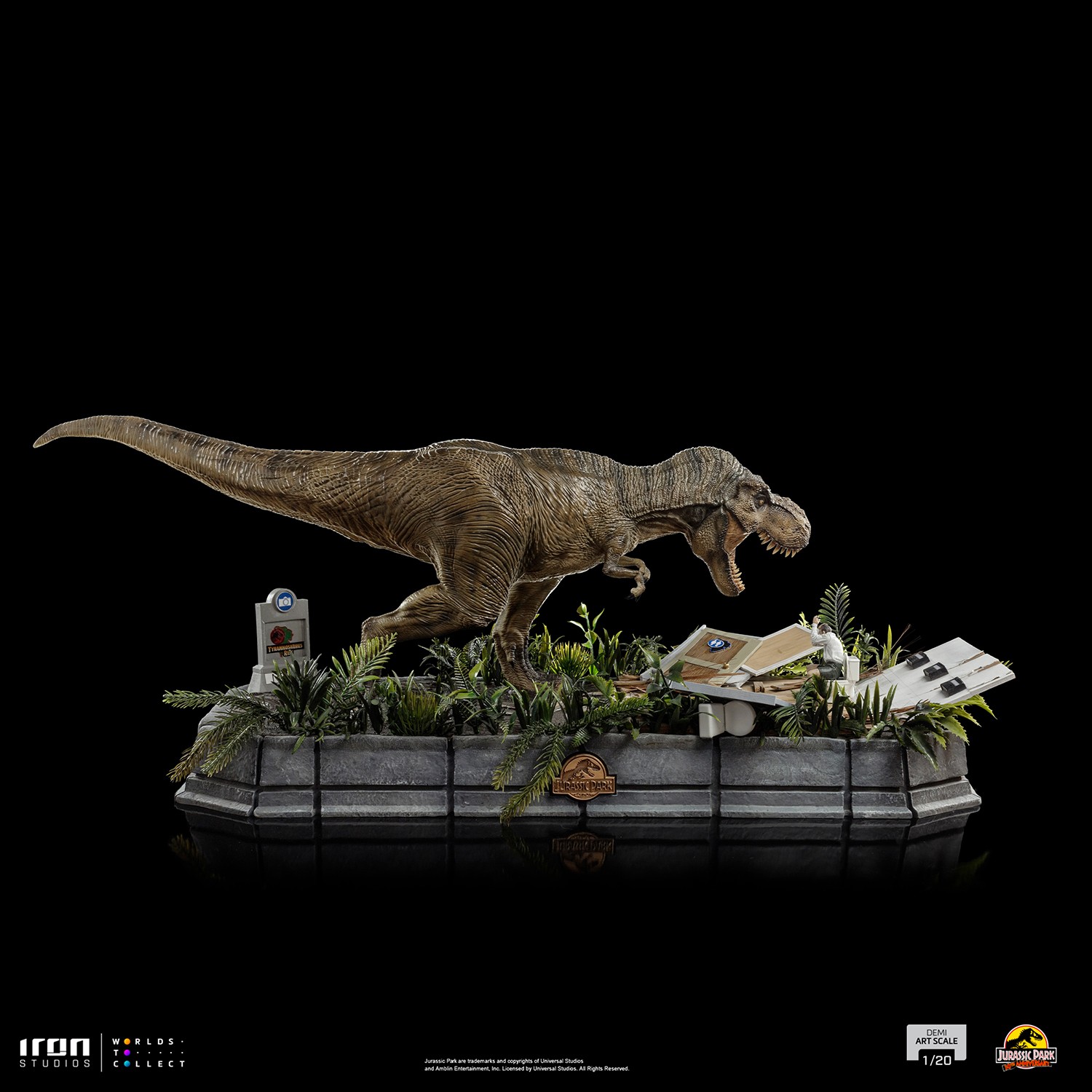 T-Rex and Donald Gennaro- Prototype Shown